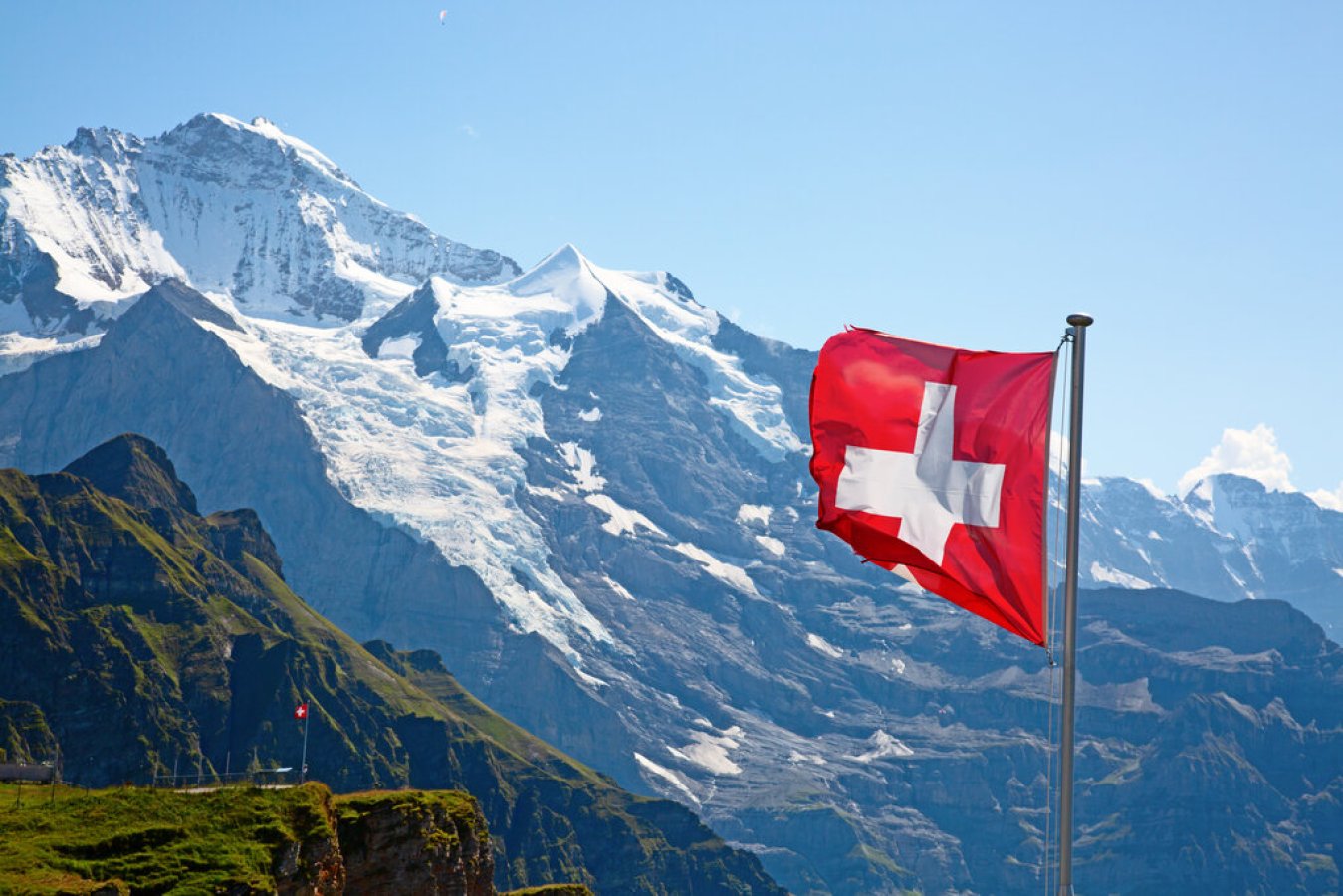 Disappearing glaciers in Switzerland menace water supplies
