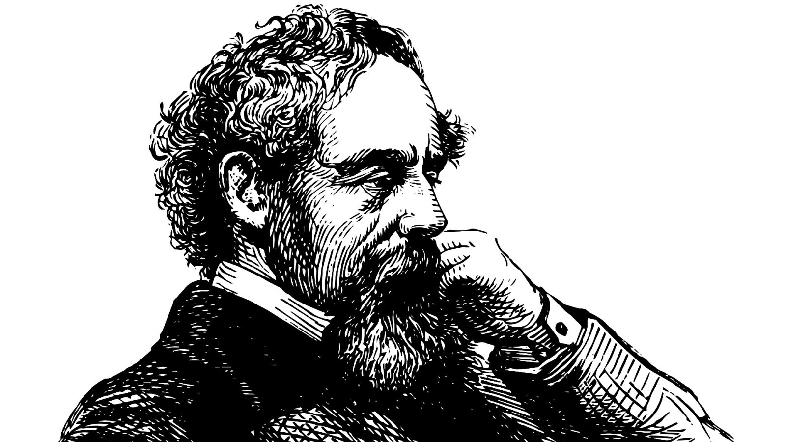 Ett porträtt av Dickens saknat i 150 år