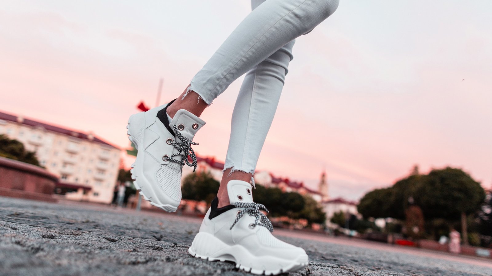 These sneakers scream style whatever the trends are currently